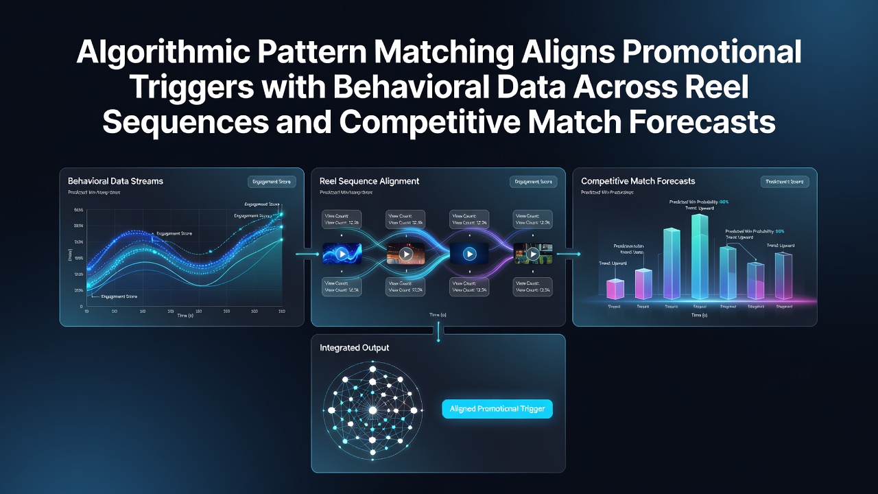 Algorithmische systemen analyseren reel-sequenties en matchdata in realtime