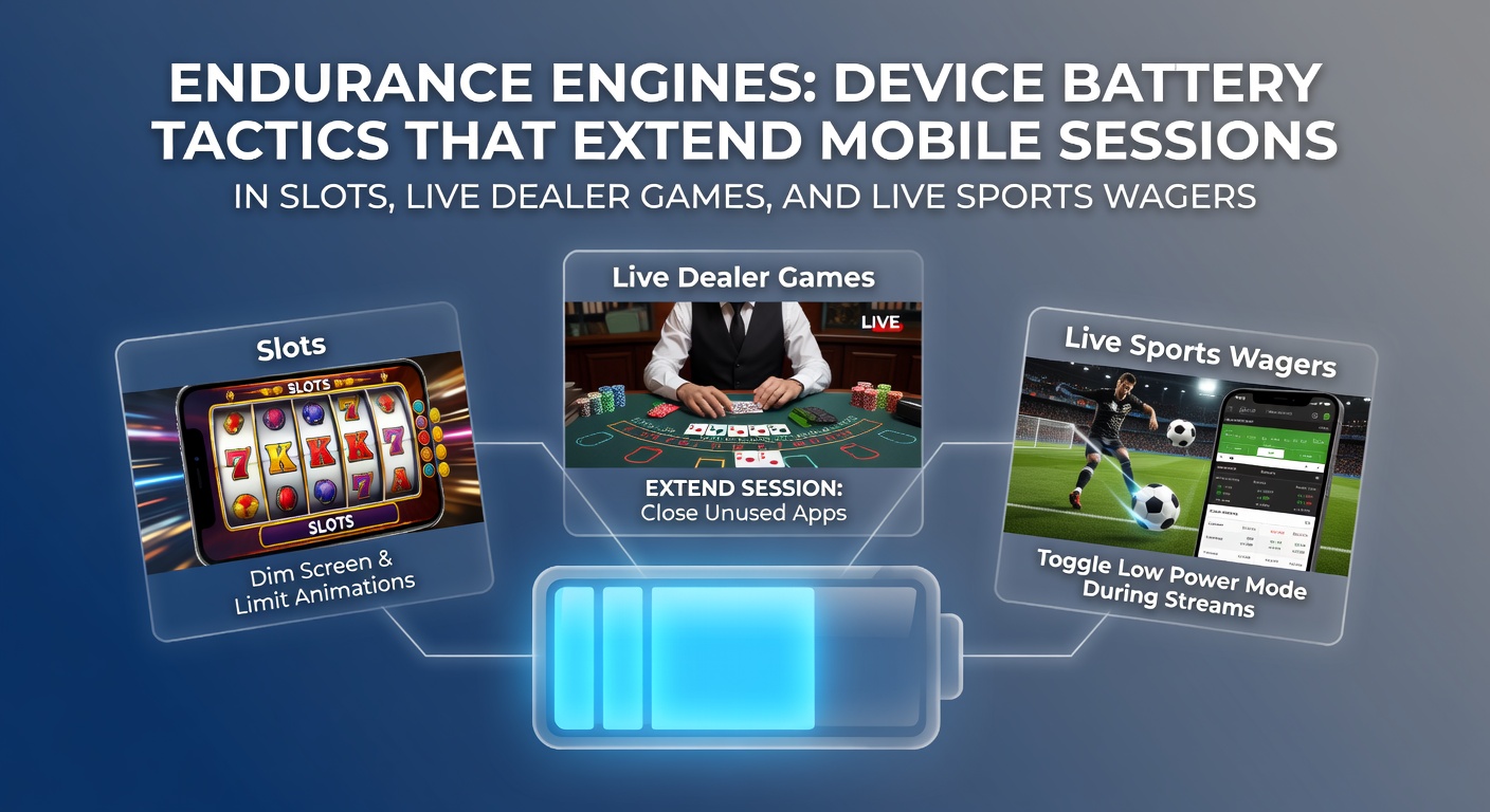 Mobiel apparaat met laag batterijniveau tijdens een intensieve gok sessie op slots en live sport