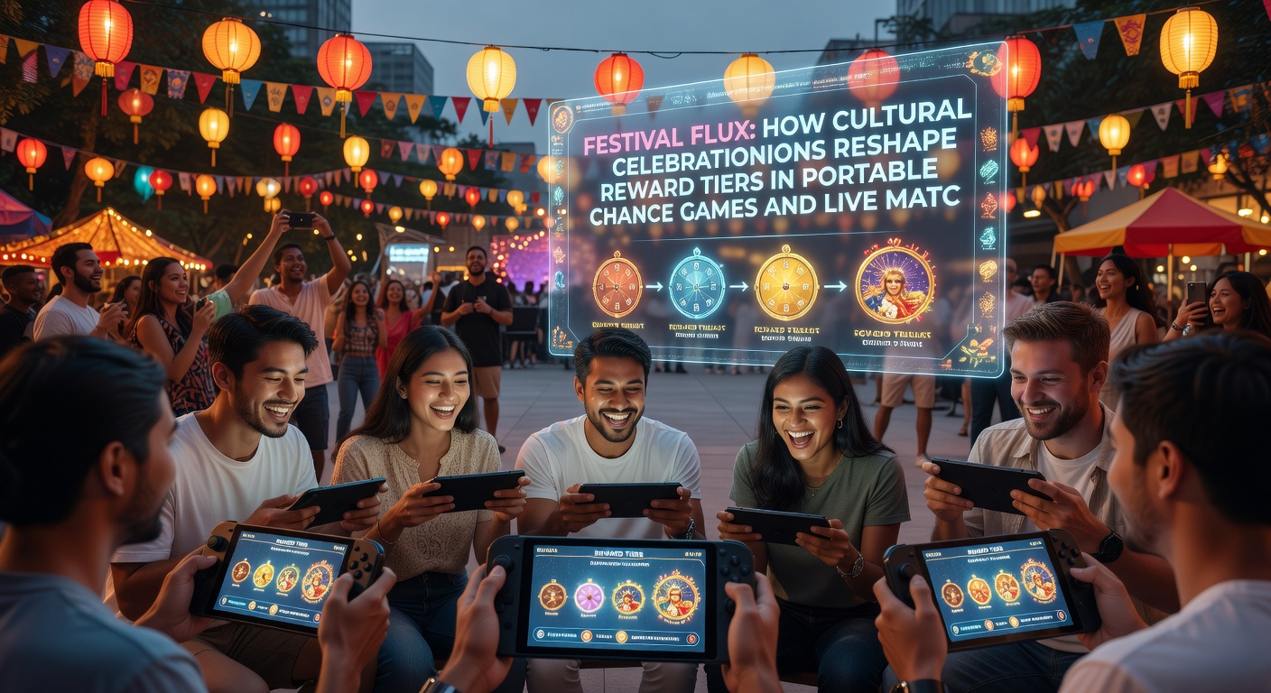 Aanpassingen in beloningsstructuren voor kansspellen tijdens festivals en live wedstrijden