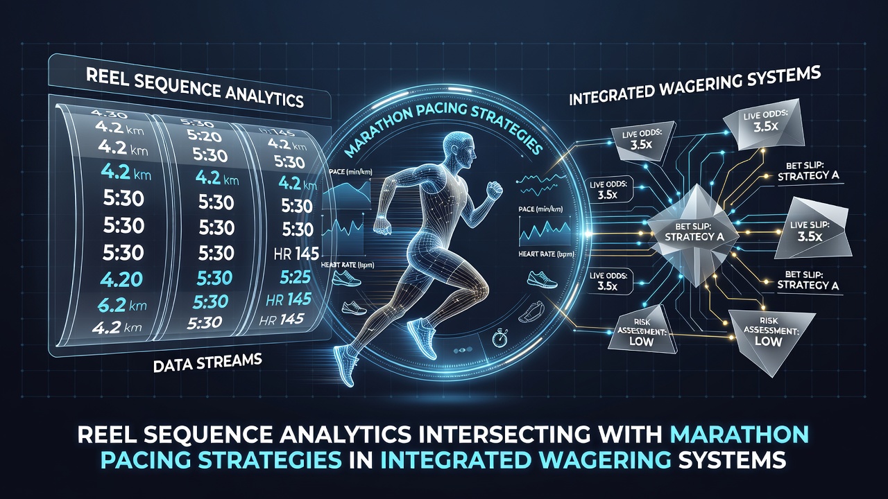 Geïntegreerde weddenschapssystemen tonen reel sequence data naast marathon pacing metrics op een dashboard
