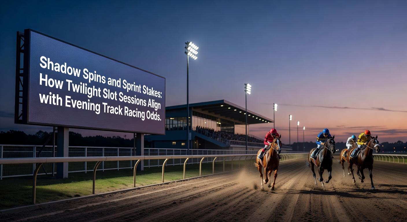 Grafiek toont overlappende pieken in slot spins en race odds tijdens avonduren, met stijgende uitbetalingscurves