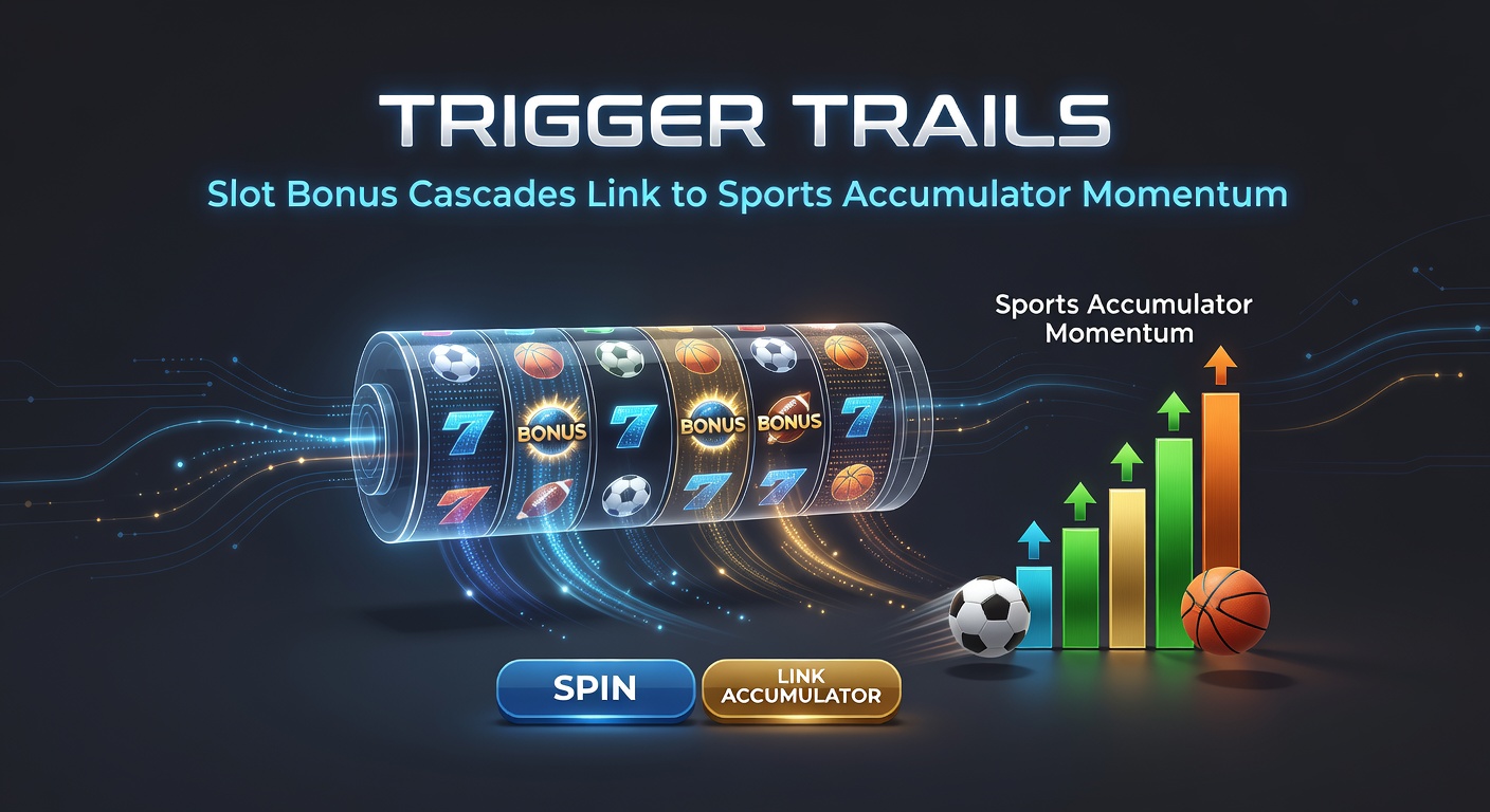 Vergelijking tussen slot cascades en sport accumulator grafiek met opbouwend momentum