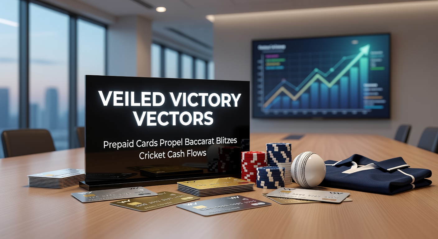 Cricket weddenschap met prepaid kaart storting tijdens een live IPL-match, tonen cash flow dynamiek