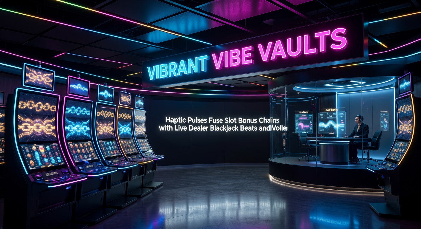 Dynamische weergave van live blackjack dealer met haptische trillingen en volleyball spike actie op een gedeeld scherm