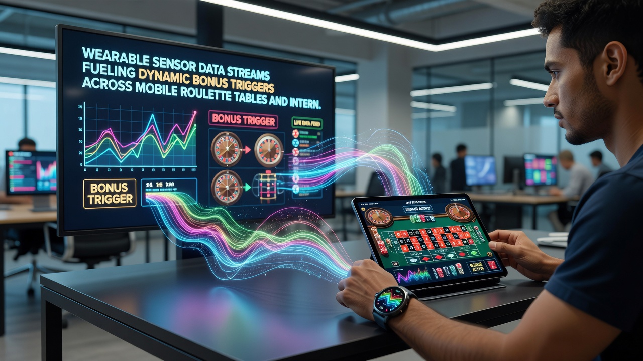 Technische integratie van wearables met roulette en voetbalprop systemen