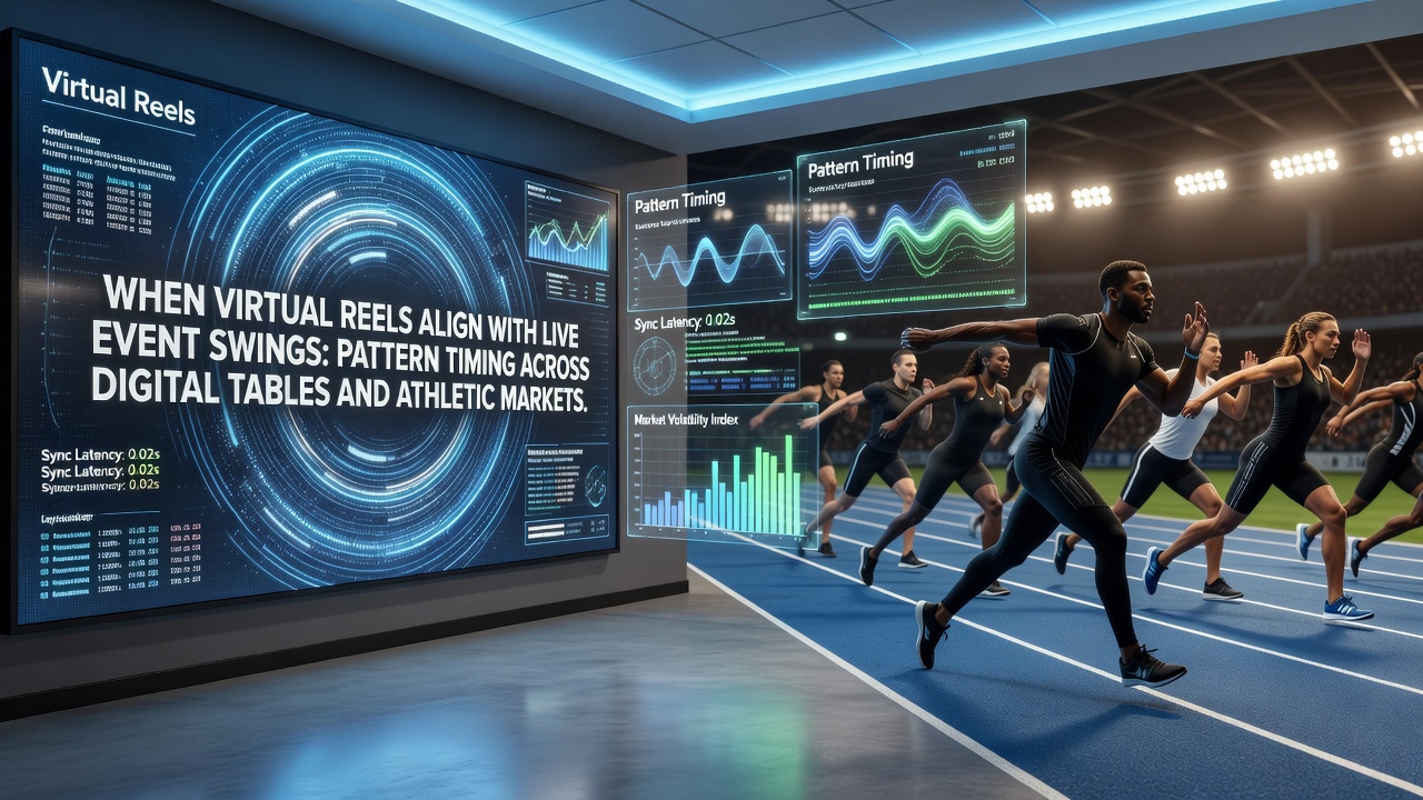 Digitale casino tafels en sportmarkten met timing patronen in virtuele rollen en live evenementen